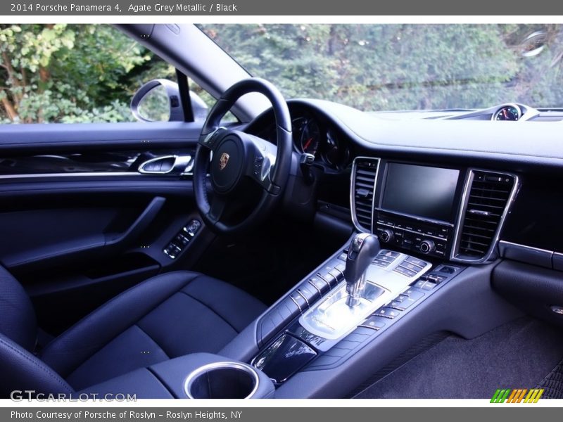 Agate Grey Metallic / Black 2014 Porsche Panamera 4