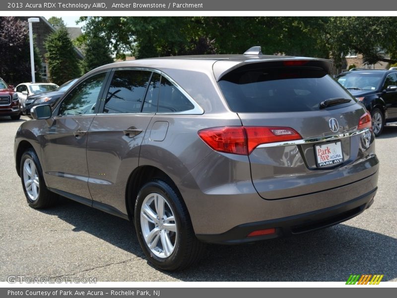 Amber Brownstone / Parchment 2013 Acura RDX Technology AWD