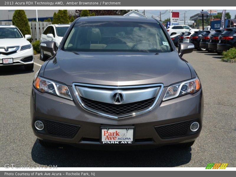 Amber Brownstone / Parchment 2013 Acura RDX Technology AWD