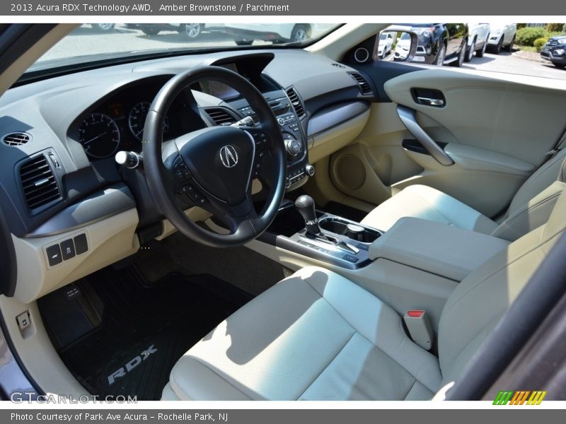 Amber Brownstone / Parchment 2013 Acura RDX Technology AWD