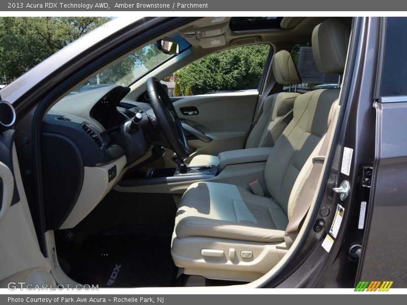Amber Brownstone / Parchment 2013 Acura RDX Technology AWD