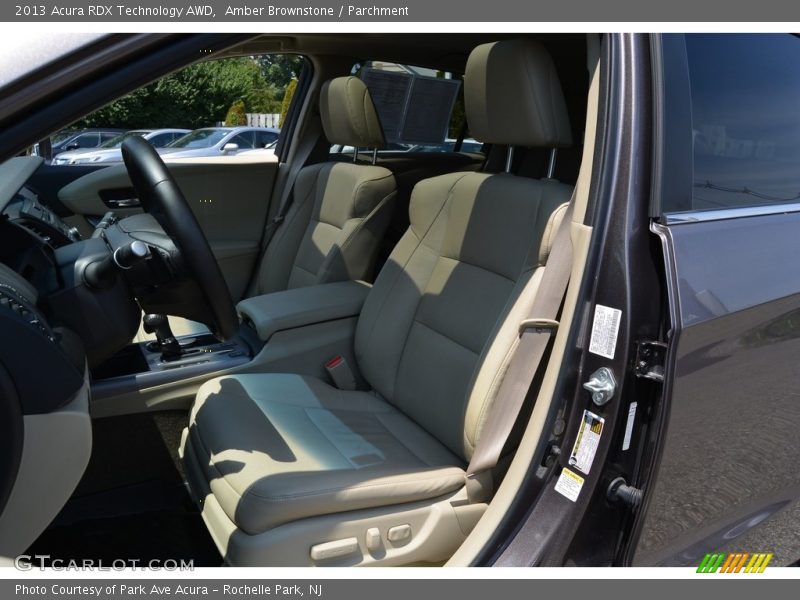 Amber Brownstone / Parchment 2013 Acura RDX Technology AWD