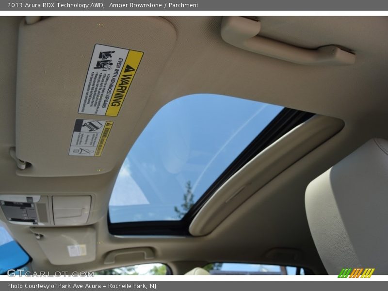 Amber Brownstone / Parchment 2013 Acura RDX Technology AWD