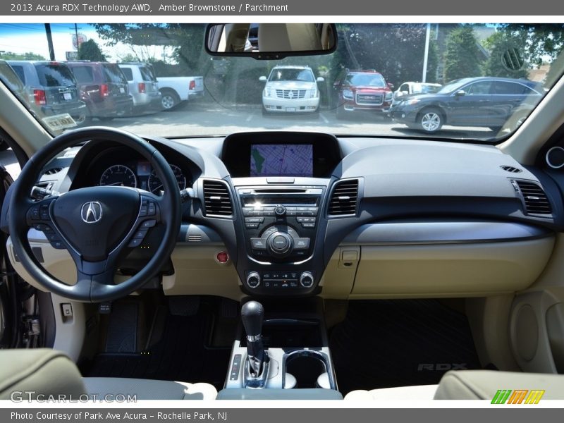 Amber Brownstone / Parchment 2013 Acura RDX Technology AWD