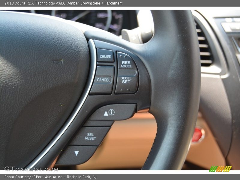 Amber Brownstone / Parchment 2013 Acura RDX Technology AWD