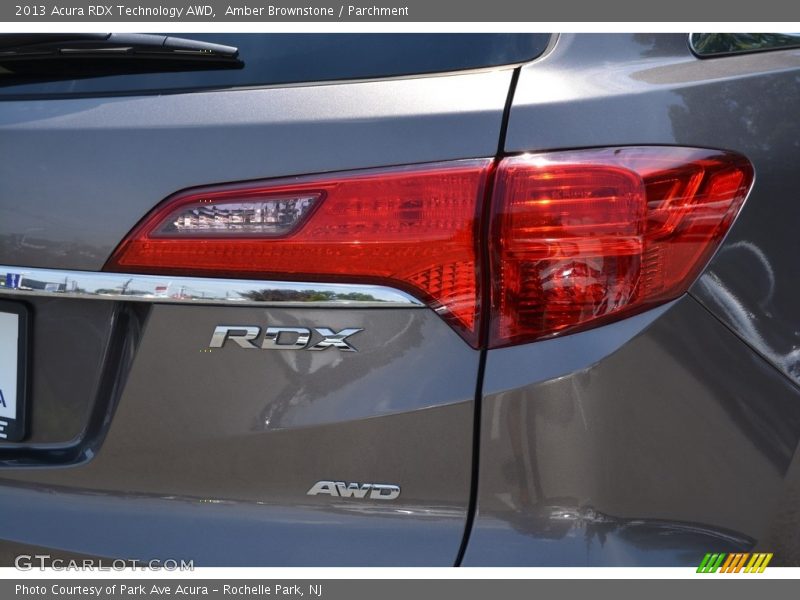 Amber Brownstone / Parchment 2013 Acura RDX Technology AWD