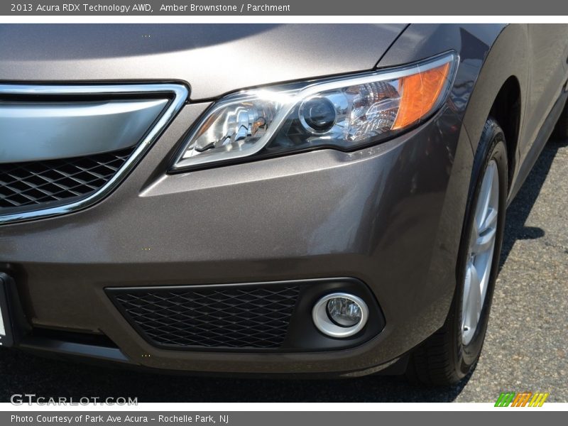 Amber Brownstone / Parchment 2013 Acura RDX Technology AWD