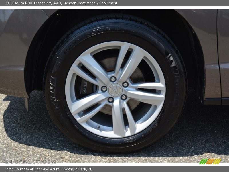 Amber Brownstone / Parchment 2013 Acura RDX Technology AWD