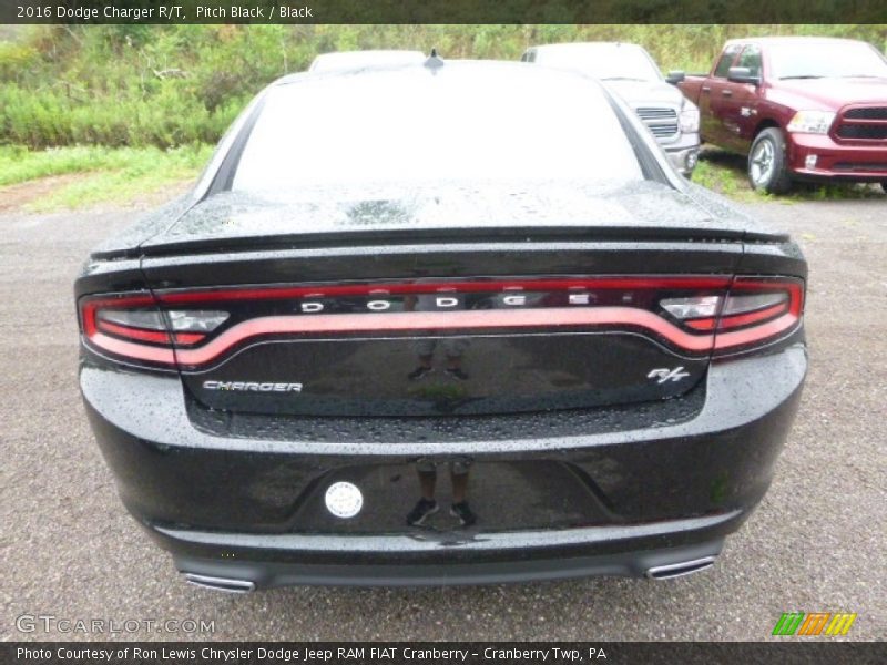 Pitch Black / Black 2016 Dodge Charger R/T
