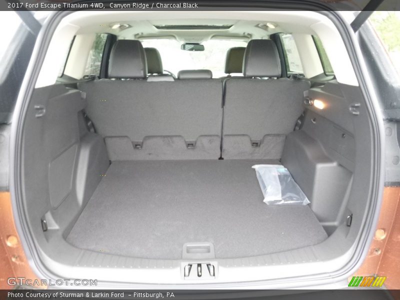 Canyon Ridge / Charcoal Black 2017 Ford Escape Titanium 4WD