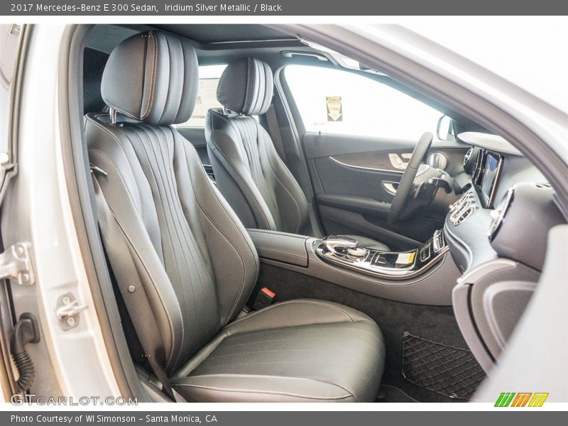 Iridium Silver Metallic / Black 2017 Mercedes-Benz E 300 Sedan
