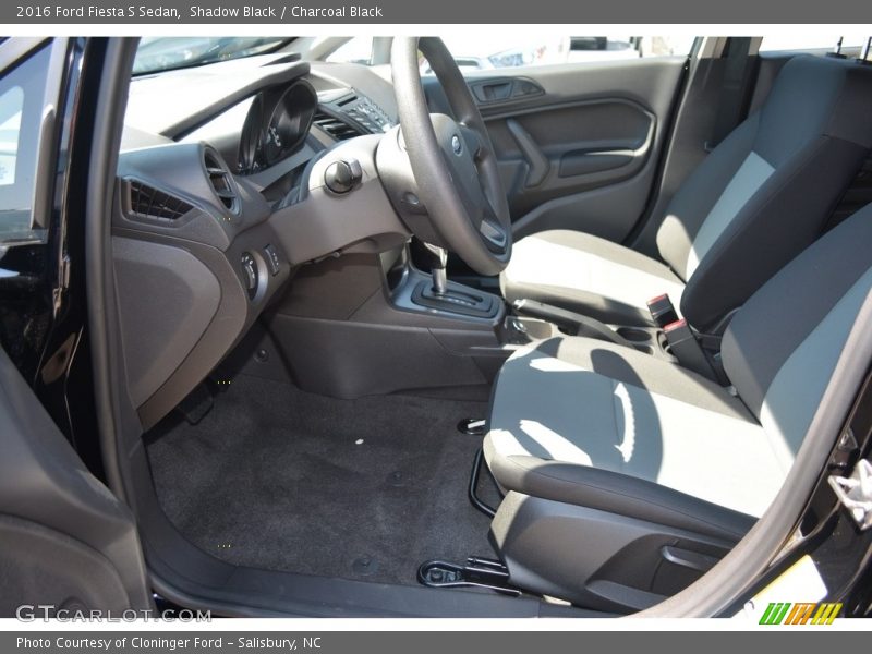 Shadow Black / Charcoal Black 2016 Ford Fiesta S Sedan