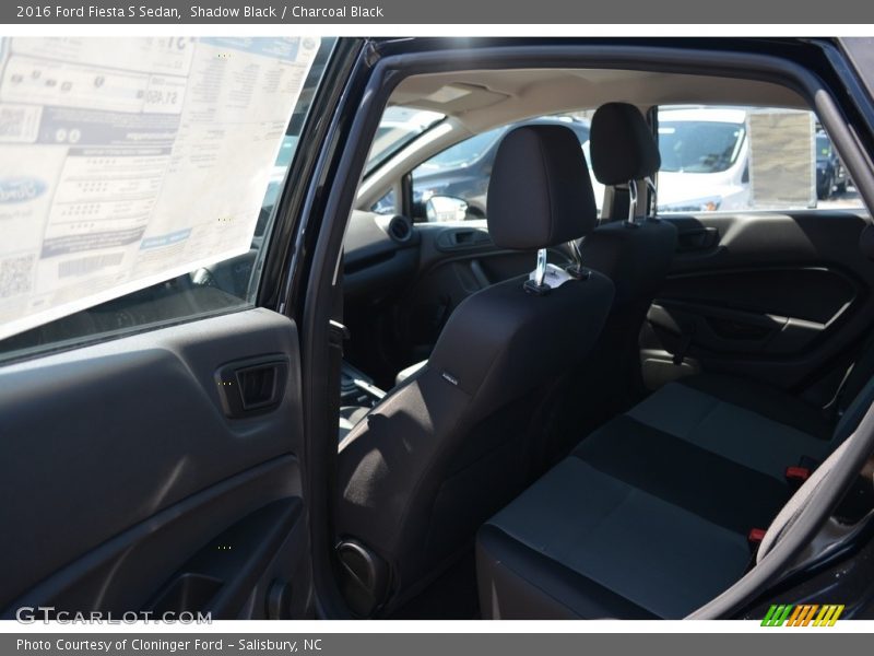 Shadow Black / Charcoal Black 2016 Ford Fiesta S Sedan