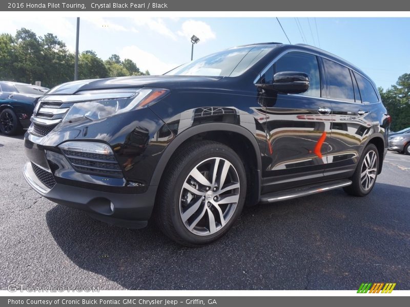 Crystal Black Pearl / Black 2016 Honda Pilot Touring