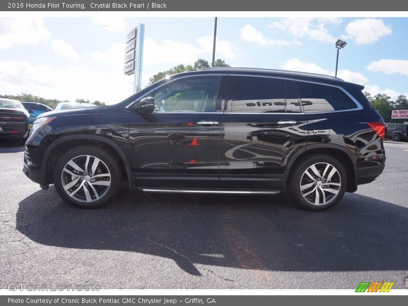 Crystal Black Pearl / Black 2016 Honda Pilot Touring