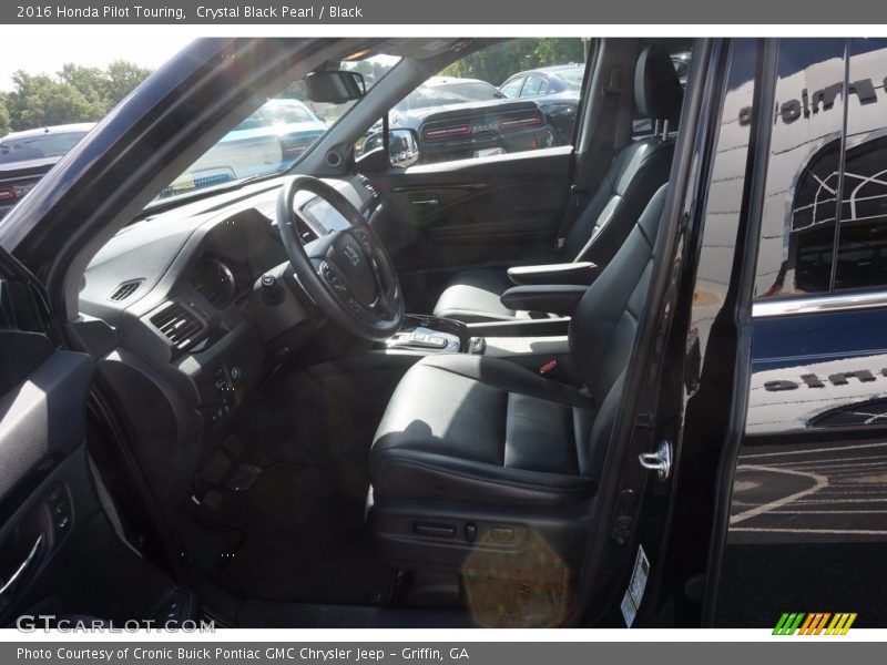Crystal Black Pearl / Black 2016 Honda Pilot Touring