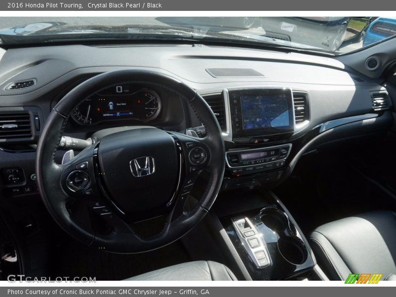 Crystal Black Pearl / Black 2016 Honda Pilot Touring