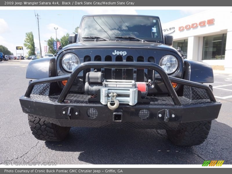 Black / Dark Slate Gray/Medium Slate Gray 2009 Jeep Wrangler Sahara 4x4