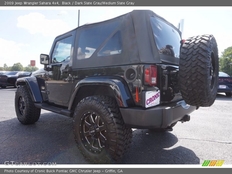 Black / Dark Slate Gray/Medium Slate Gray 2009 Jeep Wrangler Sahara 4x4