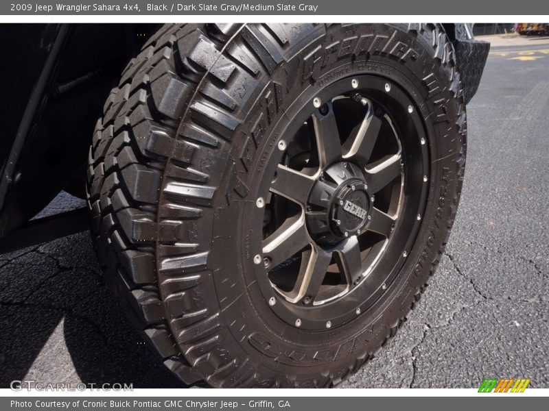 Black / Dark Slate Gray/Medium Slate Gray 2009 Jeep Wrangler Sahara 4x4