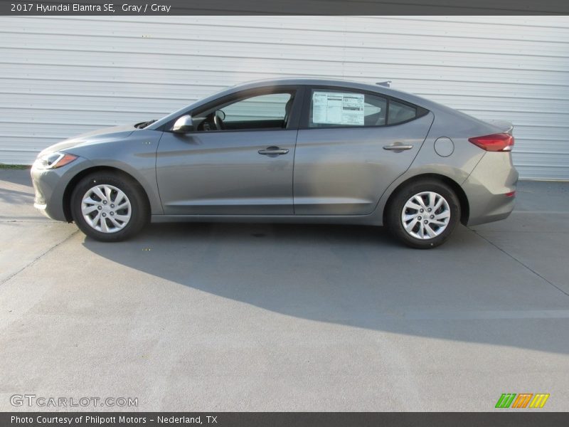 Gray / Gray 2017 Hyundai Elantra SE