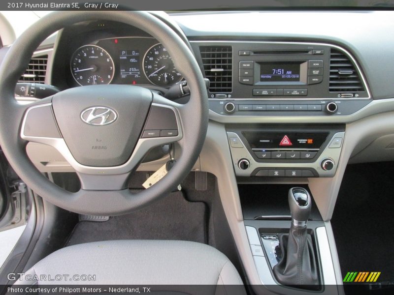 Gray / Gray 2017 Hyundai Elantra SE