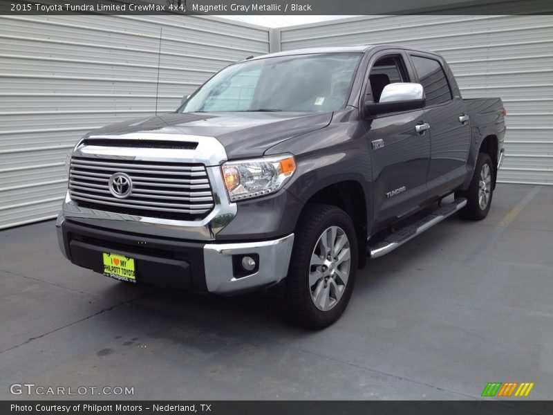 Magnetic Gray Metallic / Black 2015 Toyota Tundra Limited CrewMax 4x4