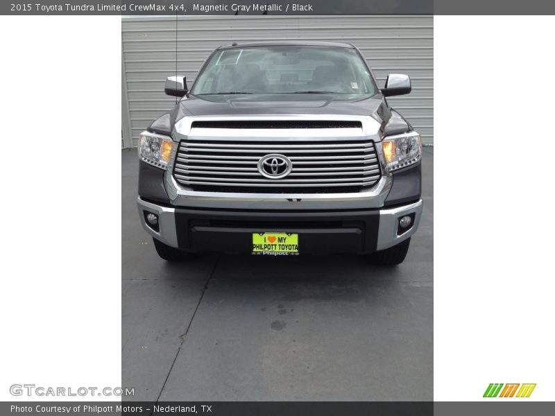 Magnetic Gray Metallic / Black 2015 Toyota Tundra Limited CrewMax 4x4