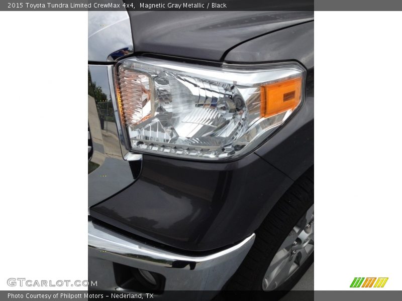 Magnetic Gray Metallic / Black 2015 Toyota Tundra Limited CrewMax 4x4