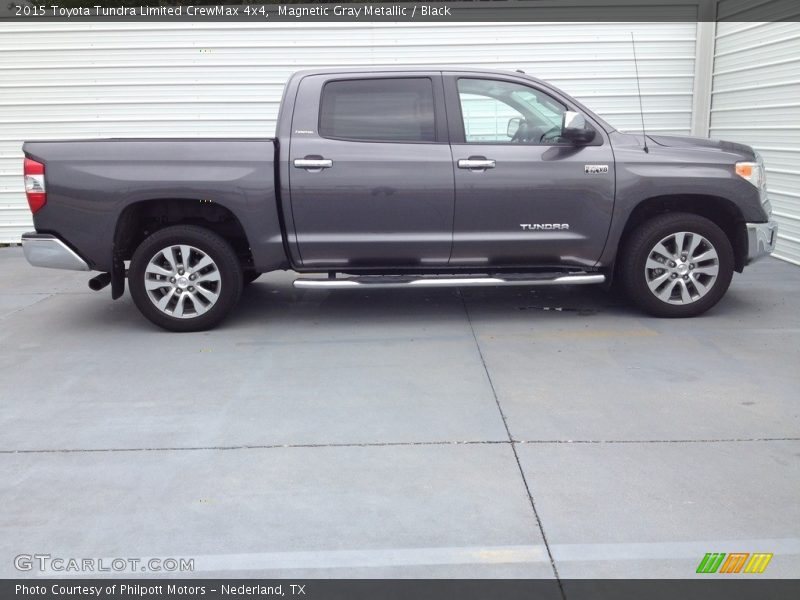 Magnetic Gray Metallic / Black 2015 Toyota Tundra Limited CrewMax 4x4