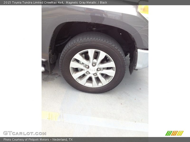 Magnetic Gray Metallic / Black 2015 Toyota Tundra Limited CrewMax 4x4