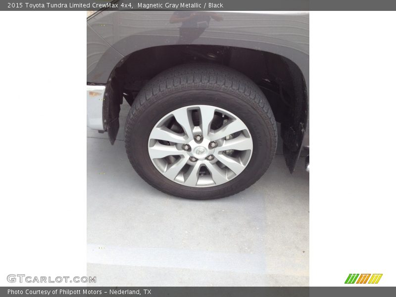 Magnetic Gray Metallic / Black 2015 Toyota Tundra Limited CrewMax 4x4