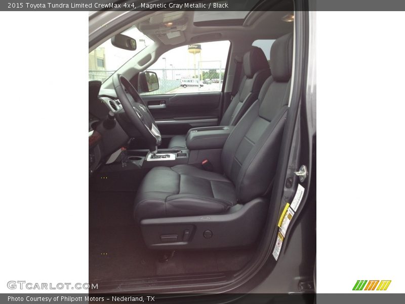 Magnetic Gray Metallic / Black 2015 Toyota Tundra Limited CrewMax 4x4