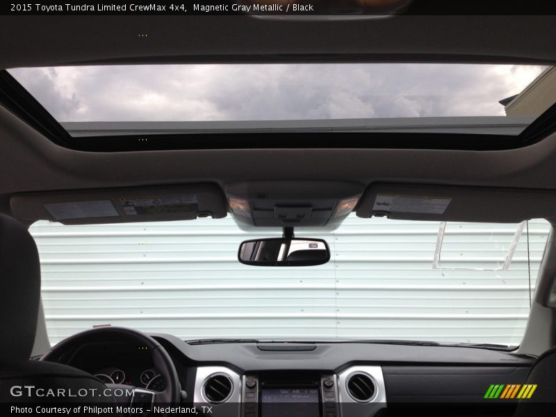 Magnetic Gray Metallic / Black 2015 Toyota Tundra Limited CrewMax 4x4