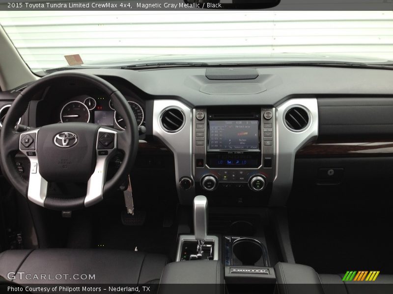Magnetic Gray Metallic / Black 2015 Toyota Tundra Limited CrewMax 4x4