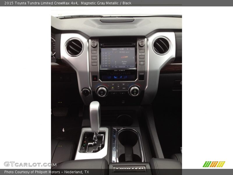 Magnetic Gray Metallic / Black 2015 Toyota Tundra Limited CrewMax 4x4
