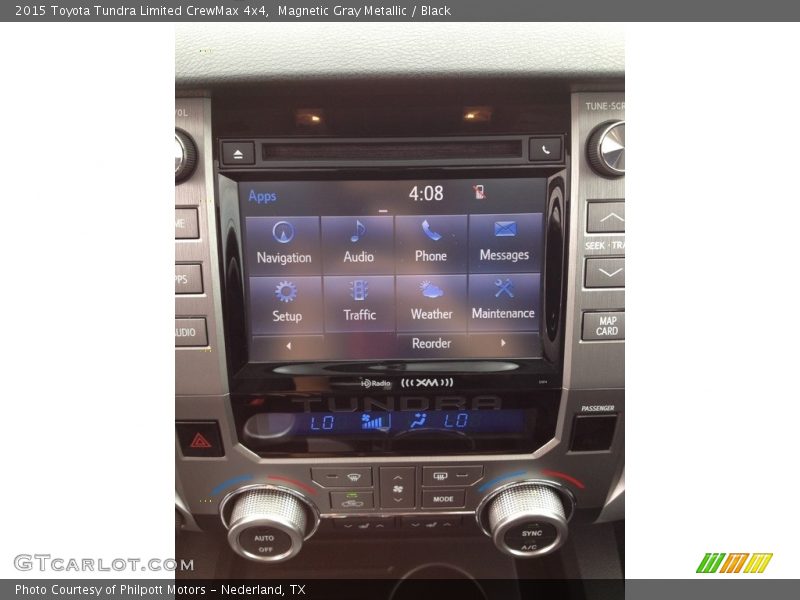 Magnetic Gray Metallic / Black 2015 Toyota Tundra Limited CrewMax 4x4