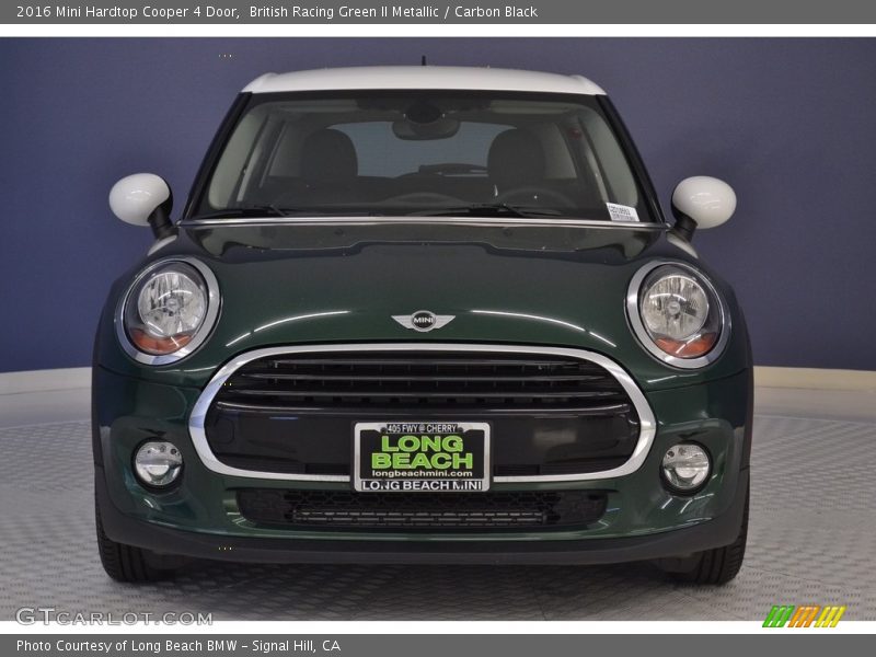 British Racing Green II Metallic / Carbon Black 2016 Mini Hardtop Cooper 4 Door