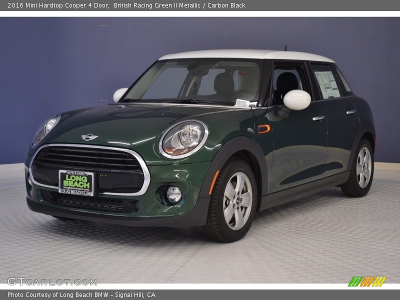 British Racing Green II Metallic / Carbon Black 2016 Mini Hardtop Cooper 4 Door
