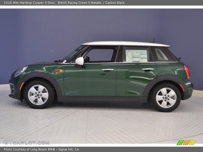 British Racing Green II Metallic / Carbon Black 2016 Mini Hardtop Cooper 4 Door