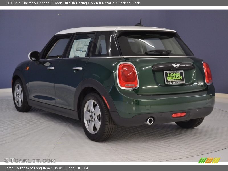British Racing Green II Metallic / Carbon Black 2016 Mini Hardtop Cooper 4 Door