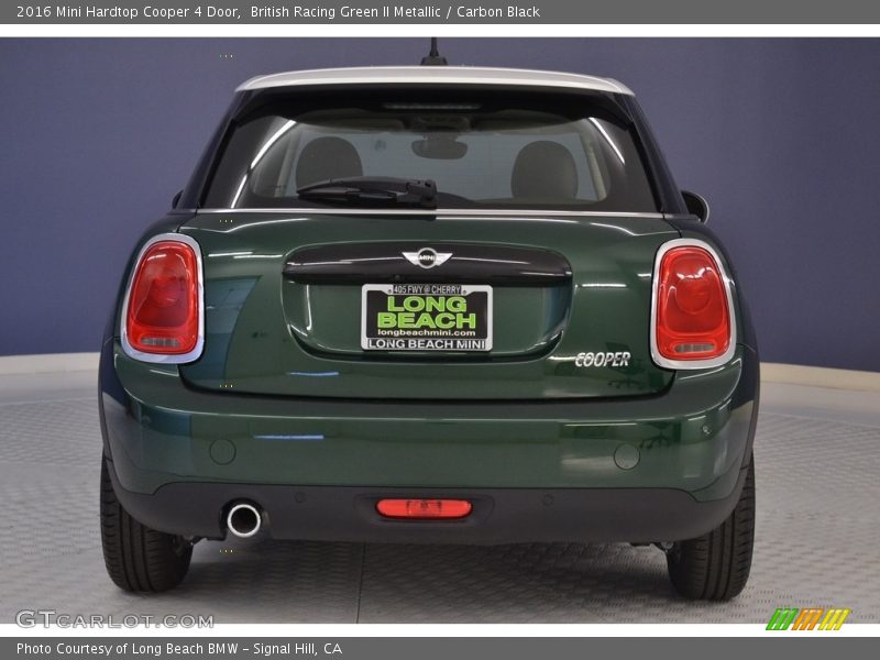 British Racing Green II Metallic / Carbon Black 2016 Mini Hardtop Cooper 4 Door