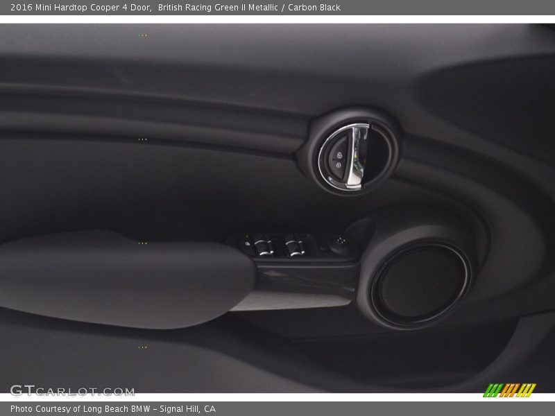 British Racing Green II Metallic / Carbon Black 2016 Mini Hardtop Cooper 4 Door