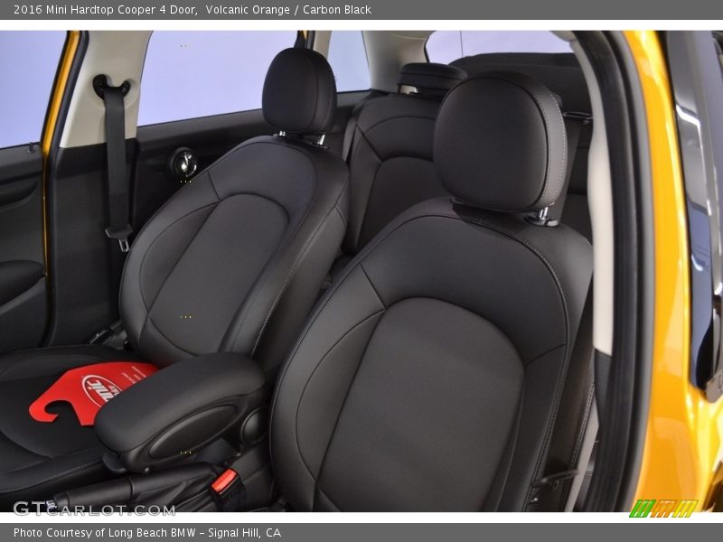 Volcanic Orange / Carbon Black 2016 Mini Hardtop Cooper 4 Door
