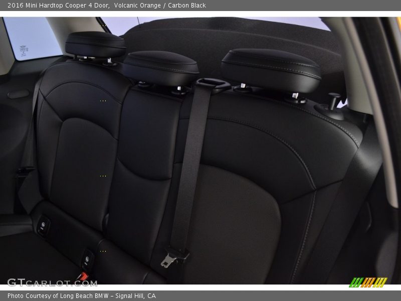 Volcanic Orange / Carbon Black 2016 Mini Hardtop Cooper 4 Door