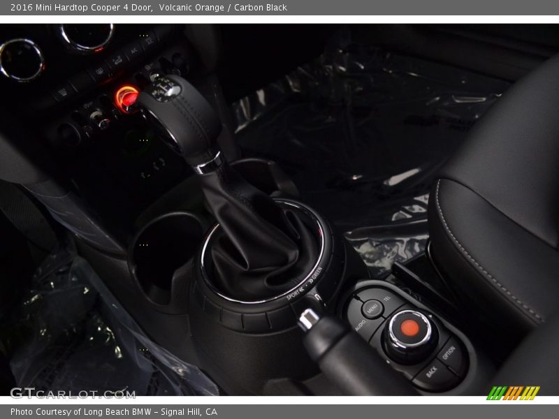 Volcanic Orange / Carbon Black 2016 Mini Hardtop Cooper 4 Door
