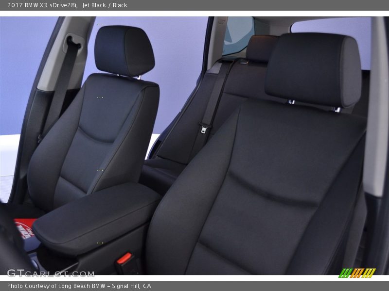 Jet Black / Black 2017 BMW X3 sDrive28i