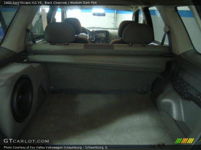 Black Clearcoat / Medium Dark Flint 2003 Ford Escape XLS V6