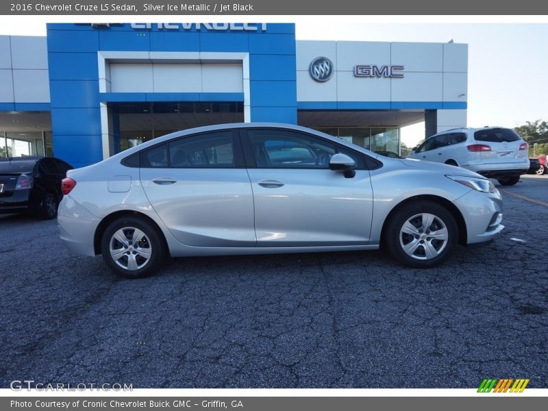 Silver Ice Metallic / Jet Black 2016 Chevrolet Cruze LS Sedan