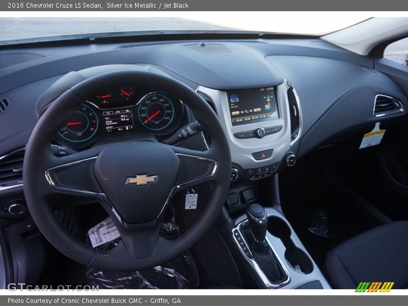 Silver Ice Metallic / Jet Black 2016 Chevrolet Cruze LS Sedan